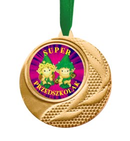 Medal super przedszkolak MD17
