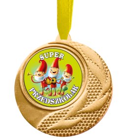 Medal super przedszkolaka MD44