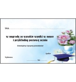 Dedykacja do nagrody książkowej J75