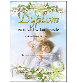 Dyplom katecheza  B613