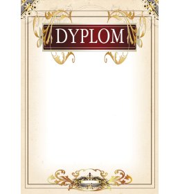 Dyplom uniwersalny A1132