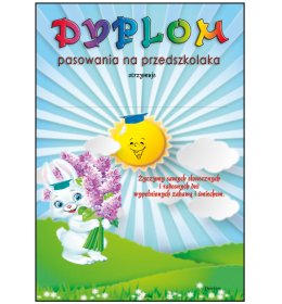 Dyplom pasowania na przedszkolaka B119