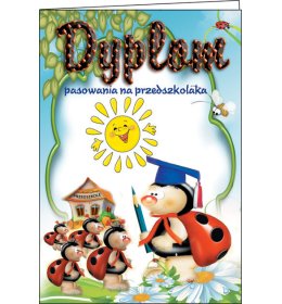 Dyplom pasowania na przedszkolaka C907