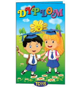 Dyplom pasowania na przedszkolaka mini teczka TC115