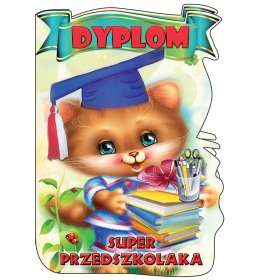 Dyplom super przedszkolaka C944