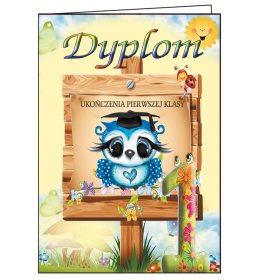 Dyplom ukończenia 1 klasy C959