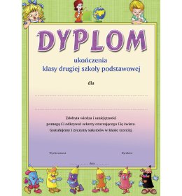 Dyplom ukończenia 2 klasy A792