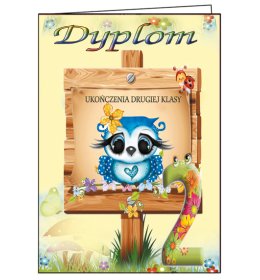 Dyplom ukończenia 2 klasy C1032