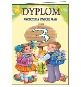 Dyplom ukończenia 3 klasy C1033
