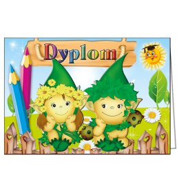 Dyplom ukończenia oddziału przedszkolnego C1047