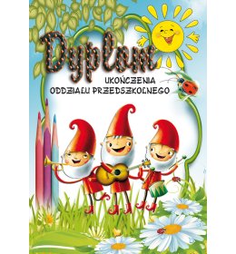 Dyplom ukończenia oddziału przedszkolnego C936