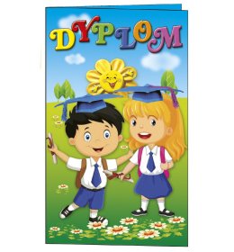 Dyplom ukończenia oddziału przedszkolnego mini teczka TC946