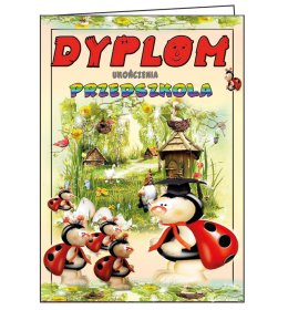 Dyplom ukończenia przedszkola C604