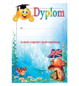 Dyplom angielski B415