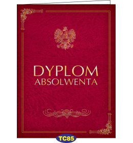 Teczka Dyplom absolwenta TC85