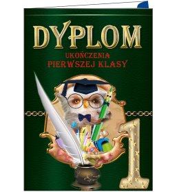 Teczka dyplom ukończenia 1 klasy TC48