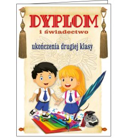 Teczka dyplom ukończenia  2 klasy TC1077