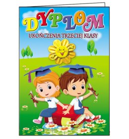 Teczka dyplom ukończenia 3 klasy TC1053