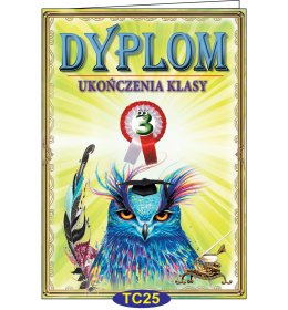 Teczka dyplom ukończenia 3 klasy TC25