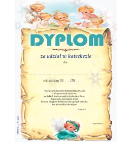 Dyplom katecheza B859