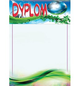 Dyplom konkurs ekologiczny A757