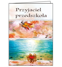 Dyplom przyjaciel przedszkola C924