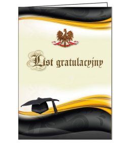 List gratulacyjny C614
