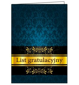 List gratulacyjny C914