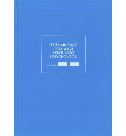 0100 Dziennik zajęć pedagoga ( psychologa ) MEN-I/10