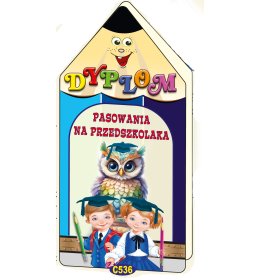Dyplom pasowania na przedszkolaka C536