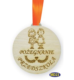 Medal pożegnanie przedszkola MD23OLD