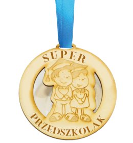 Medal super przedszkolak MD30