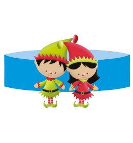 Opaska 13 skrzaty ziel-cz.