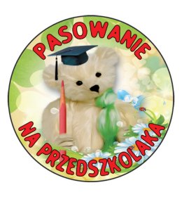 Znaczek Pasowanie na przedszkolaka E459