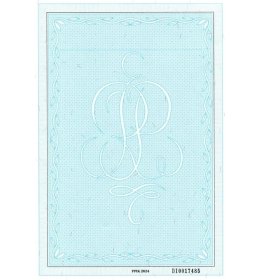 0208 gilosz niebieski do świadectw ukończenia szkoły podstawowej (z numeracją)