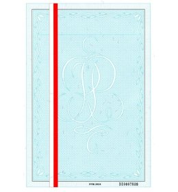 0209 gilosz niebieski z wyróżnieniem (z numeracją)