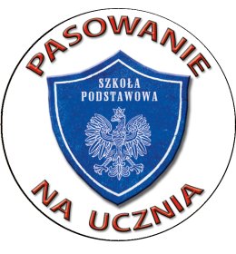 Znaczek pasowanie na ucznia E83