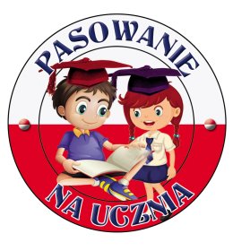 Znaczek pasowanie na ucznia E96