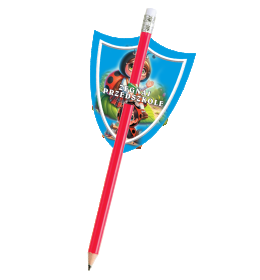 Ołówek z tarczą BIL922