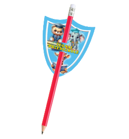 Ołówek z tarczą BIL923