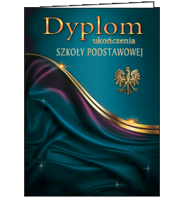 Dyplom ukończenia szkoły podstawowej TC107