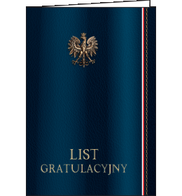List gratulacyjny C111