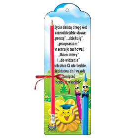 Zakładka do książki z ołówkiem BIL925