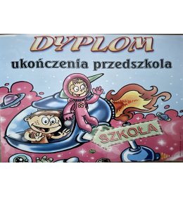 Dyplom ukończenia przedszkola C102OLD
