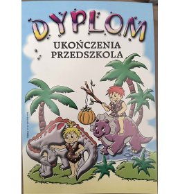 Dyplom ukończenia przedszkola C37OLD