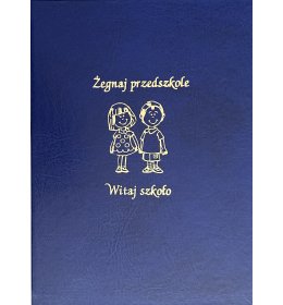 Dyplom ukończenia przedszkola L11 granatowy