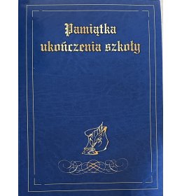 Teczka pamiątka ukończenia szkoły TC18 OLD