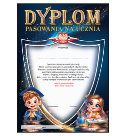 Dyplom pasowania na ucznia A14