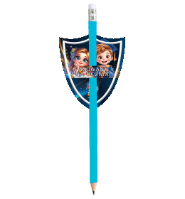 Ołówek z tarczą Pasowanie na ucznia BIL931