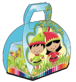 Kuferek 13 skrzaty cz-zi.